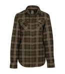 PF420 | Chemise de travail en polar à carreaux