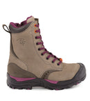 PF648 | Bottes de travail 8" en cuir nubuck, membrane imperméable