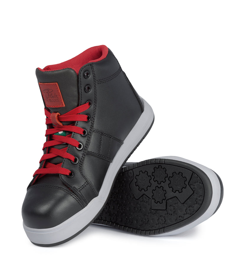 PF690 | 6'' High-Top Leather Work Shoes, Metal-Free