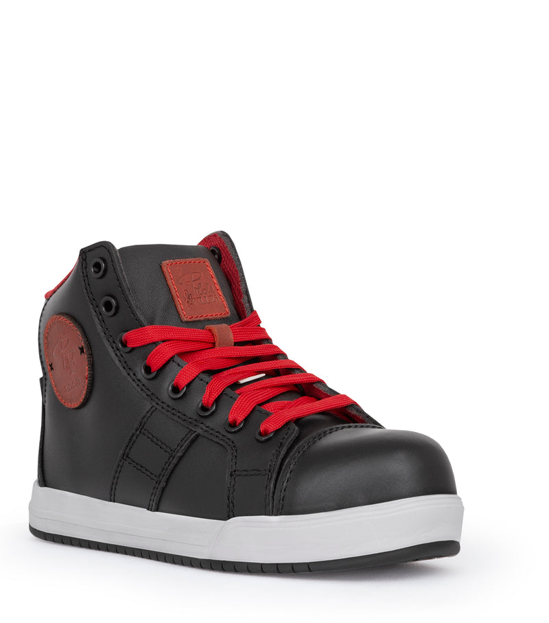 PF690 | 6'' High-Top Leather Work Shoes, Metal-Free