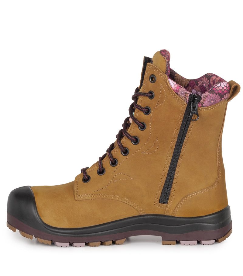 PF358 | Bottes de travail 8" en cuir, cap en acier