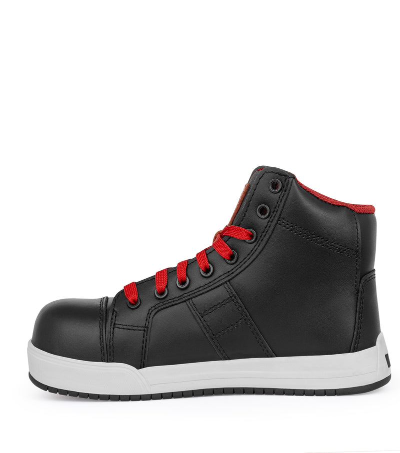 PF690 | 6'' High-Top Leather Work Shoes, Metal-Free