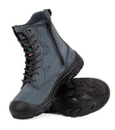 S558 | Bottes de travail 8" en cuir nubuck, cap en acier