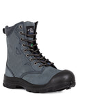 S558 | Bottes de travail 8" en cuir nubuck, cap en acier