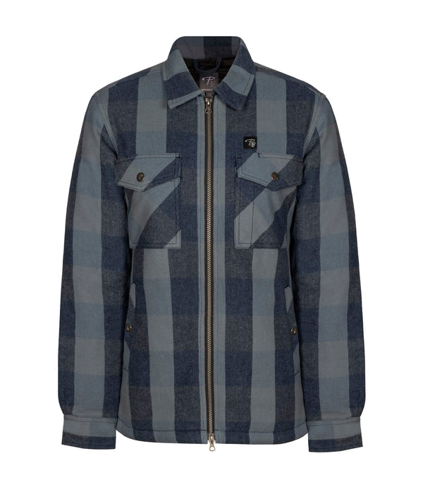 PF4002 | Padded plaid shirt