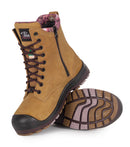 PF358 | Bottes de travail 8" en cuir, cap en acier