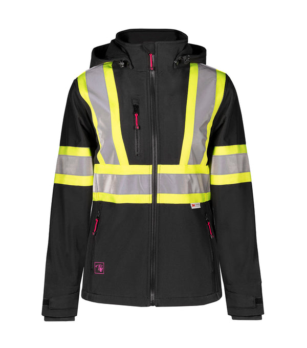 PF4004 | Manteau softshell haute visibilité