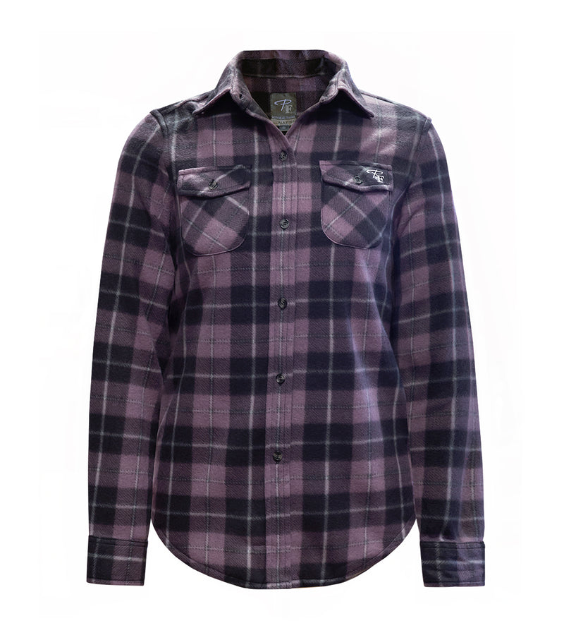 PF420 | Chemise de travail en polar à carreaux