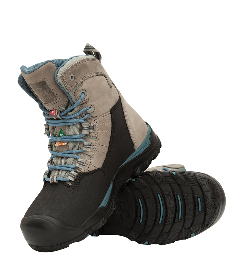 PF624 | 8" insulated work boots, waterproof membrane, metal-free
