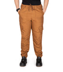 PF840 | Pantalon style jogger en coutil extensible