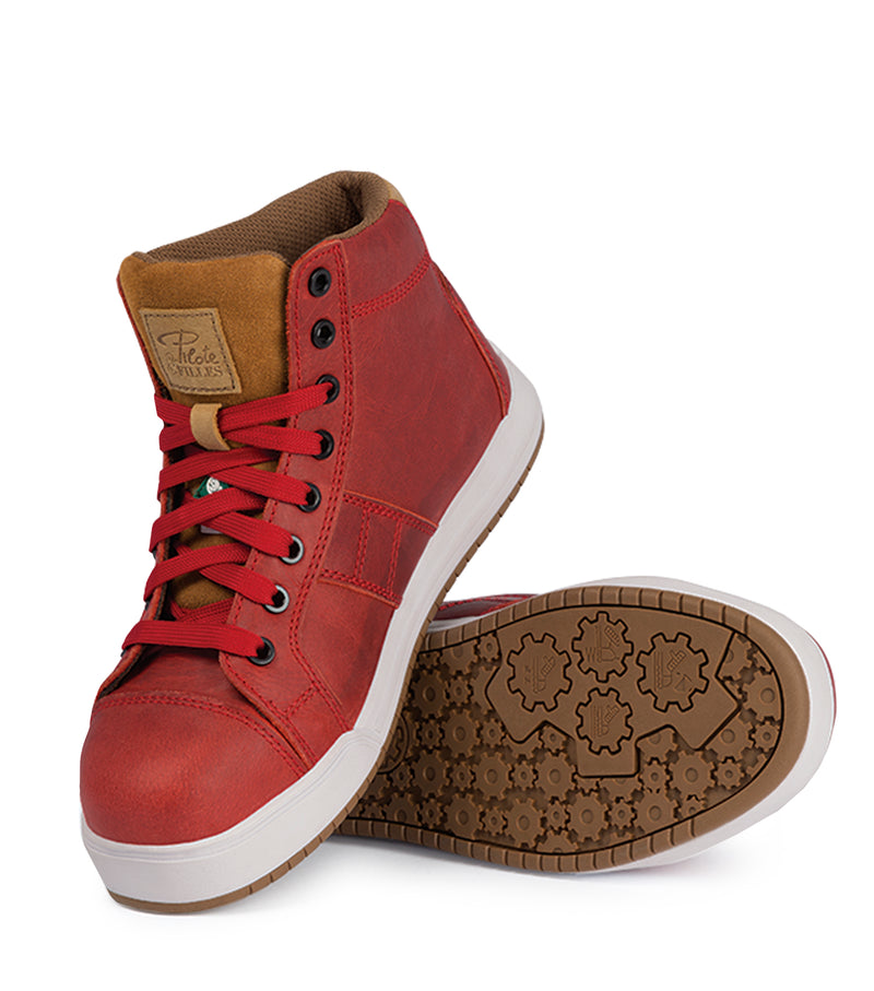 PF690 | 6'' High-Top Leather Work Shoes, Metal-Free