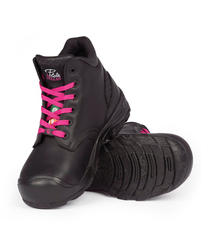 PF649 | 6" Leather Work Boots, Waterproof Membrane