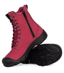 S558 | Bottes de travail 8" en cuir nubuck, cap en acier