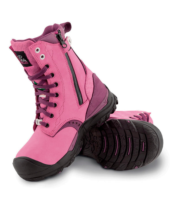 PF648 | Bottes de travail 8" en cuir nubuck, membrane imperméable