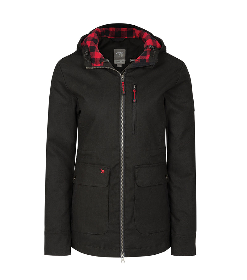 PF482 | Stretchy Canvas Lined Parka