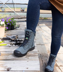 S558 | Bottes de travail 8" en cuir nubuck, cap en acier