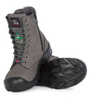 S558 | Bottes de travail 8" en cuir nubuck, cap en acier