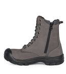 S558 | Bottes de travail 8" en cuir nubuck, cap en acier