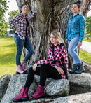 S558 | Bottes de travail 8" en cuir nubuck, cap en acier