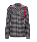 PF460 | Chemise en flanelle doublée à capuchon