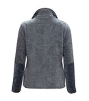 PF424 | Veste en sherpa à fermoir