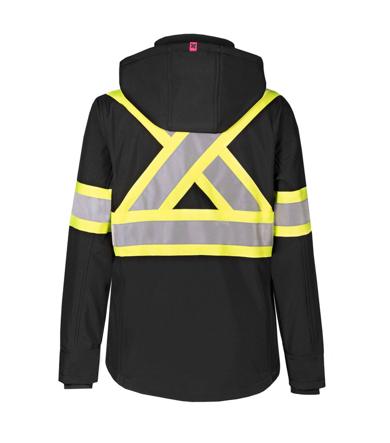 PF4004 | Manteau softshell haute visibilité