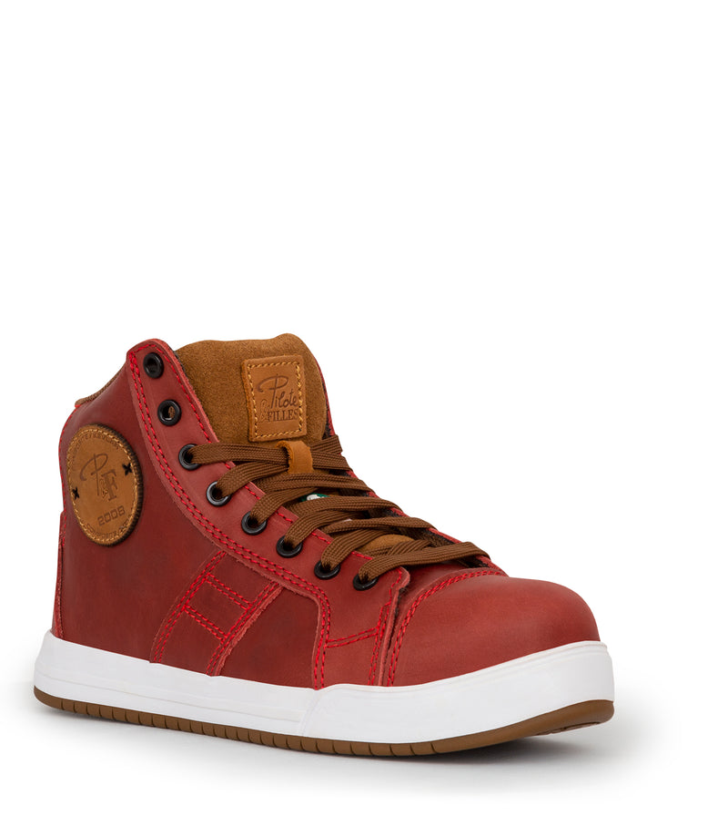 PF690 | 6'' High-Top Leather Work Shoes, Metal-Free