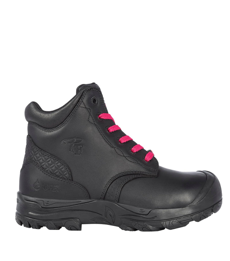 PF649 | 6" Leather Work Boots, Waterproof Membrane