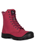 S558 | Bottes de travail 8" en cuir nubuck, cap en acier