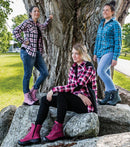 S558 | Bottes de travail 8" en cuir nubuck, cap en acier