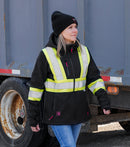 PF4010 | Manteau softshell isolé haute-visibilité