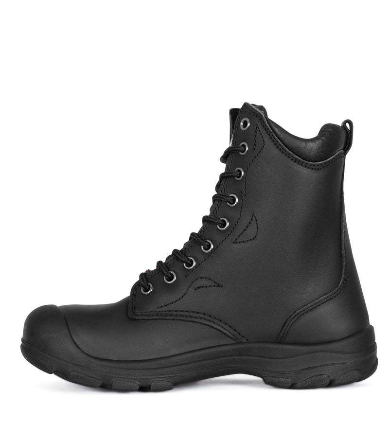 S552 | 8" leather work boots, steel toe cap