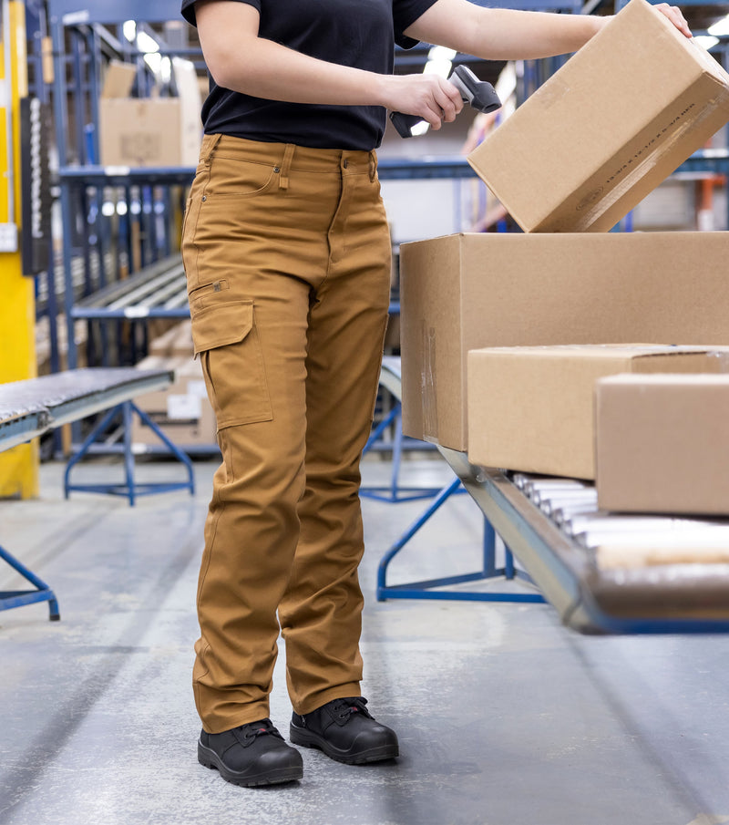 PF8002 | Stretch Duck Fabric Cargo Pants