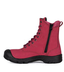 S558 | Bottes de travail 8" en cuir nubuck, cap en acier