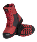 PF368 | Bottes de travail 8" en cuir, cap en acier
