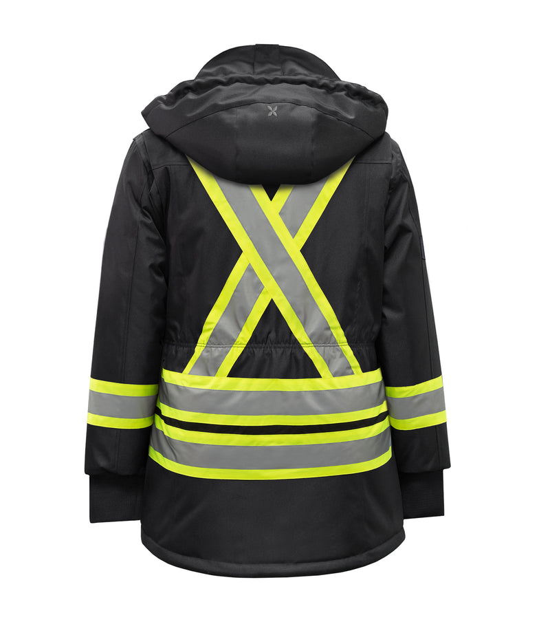 PF400 l Manteau d'hiver doublé avec bandes réfléchissantes