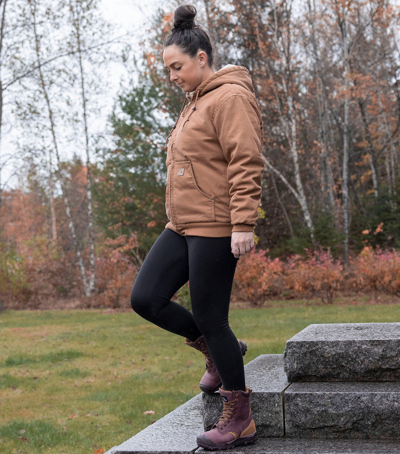 PF480 | Manteau bomber en coutil extensible