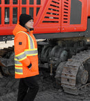 PF400 l Manteau d'hiver doublé avec bandes réfléchissantes