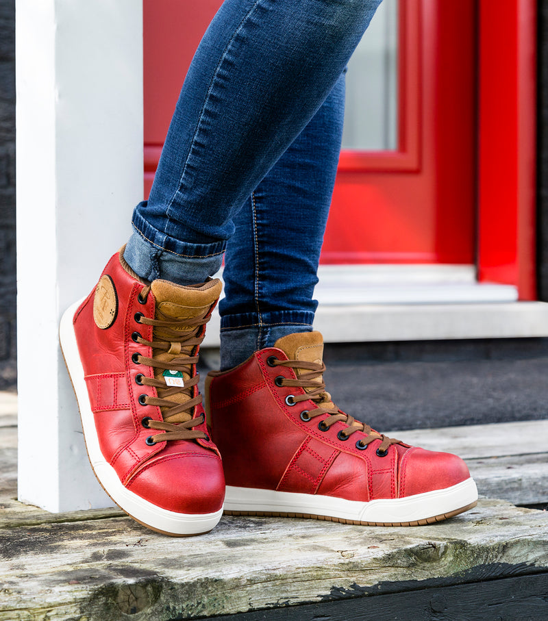 PF690 | 6'' High-Top Leather Work Shoes, Metal-Free