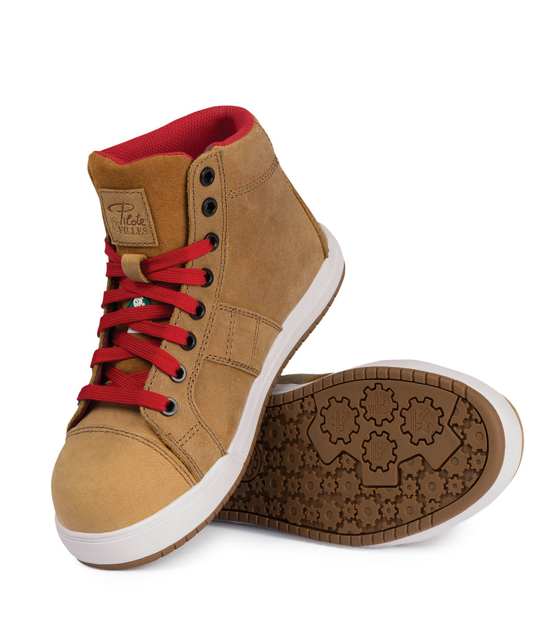 PF690 | 6'' High-Top Leather Work Shoes, Metal-Free