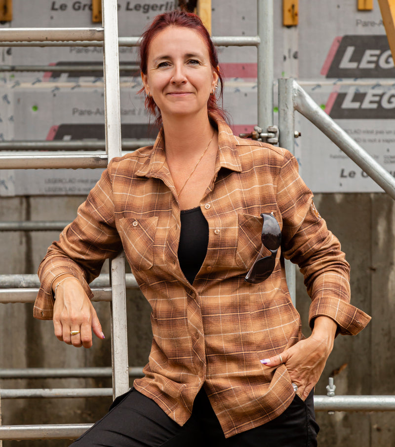 PF470 | Chemise en flanelle à carreaux