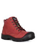 S556 | Bottes de travail 6" en cuir nubuck, cap en acier