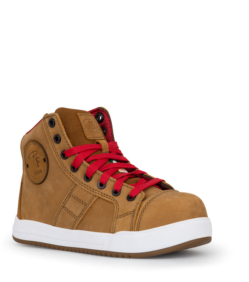 PF690 | 6'' High-Top Leather Work Shoes, Metal-Free