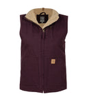 PF492 | Veste en coutil doublée en sherpa