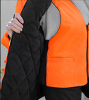 PF400 l Manteau d'hiver doublé avec bandes réfléchissantes