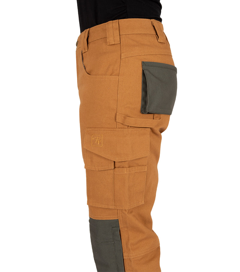 PF877 |Multi-Pocket Stretch Duck Pants