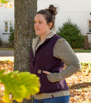 PF492 | Veste en coutil doublée en sherpa