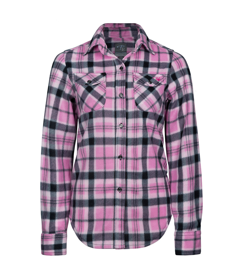 PF420 | Chemise de travail en polar à carreaux
