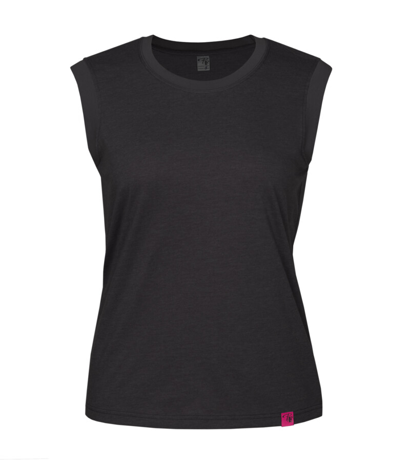 PF247-t-shirt-imprime-sans-manches-noir-rose-1