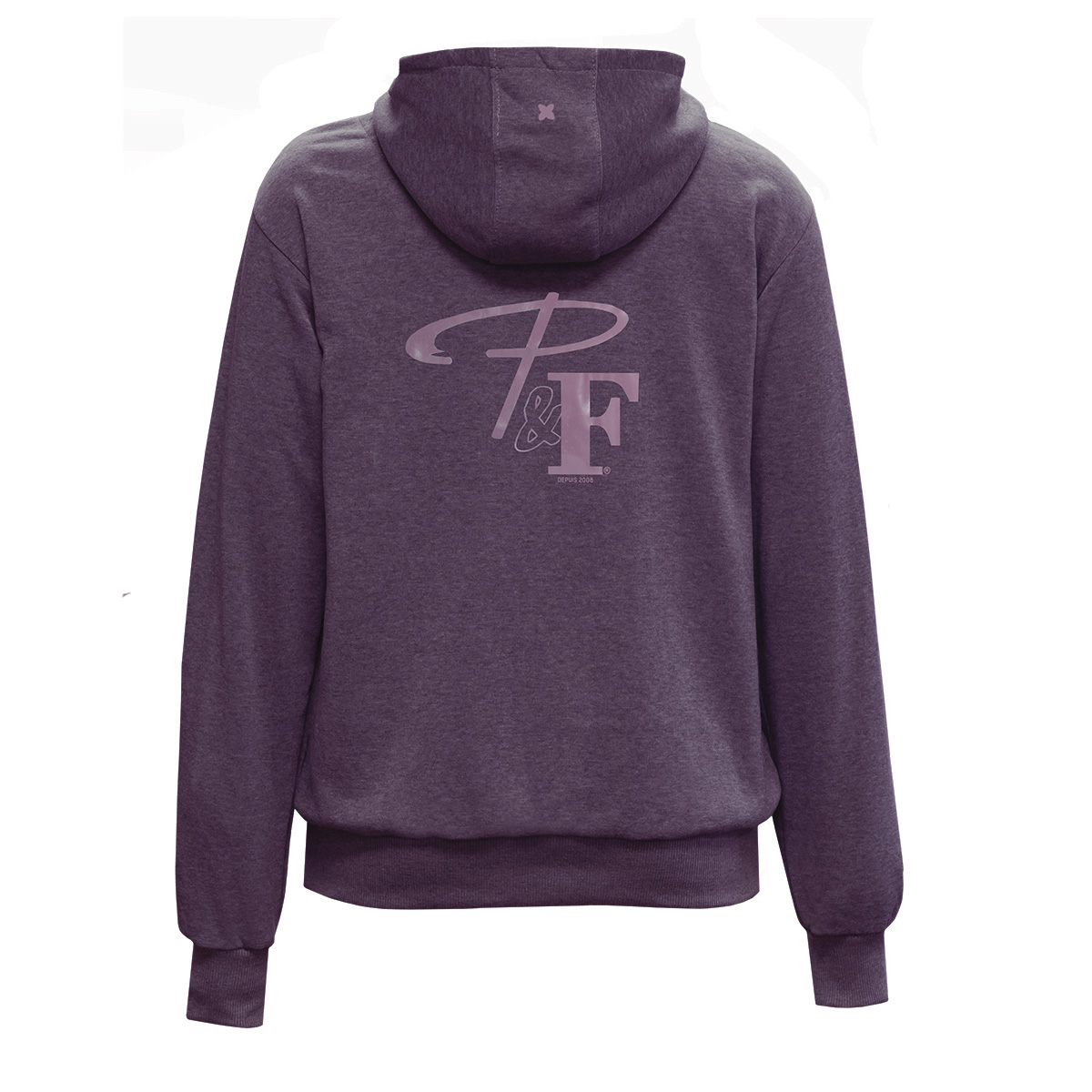 chandail-coton-ouaté-a-capuchon-couleur-prune-hoodie-sweatshirt-purple-color-PF466-18-vue-dos-back-view